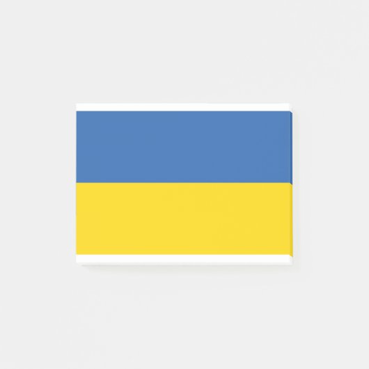 UKRAÏNE-VLAG POST-IT® NOTES (Voorkant)