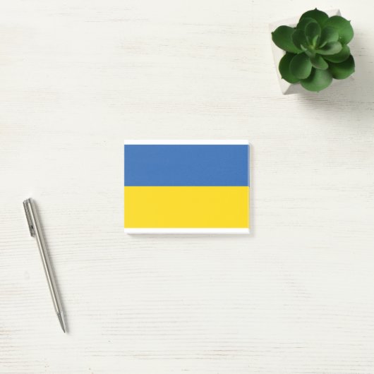 UKRAÏNE-VLAG POST-IT® NOTES (Kantoor)