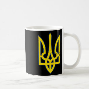 Ukraïne Wapenschild T-shirt steun Oekraïne Koffiemok