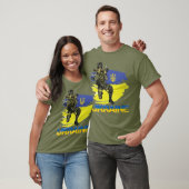 Ukraine Warrior Militaire Soldaat Trident Zelensky T-shirt (Unisex)