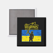 Ukraine Wolverines Magneet (Voorkant / Achterkant)