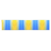 Ukraine yellow blue geometric mesh pattern korte tafelloper (Horizontaal)