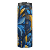 Ukrainian folk art pattern thermosbeker (Achterkant)