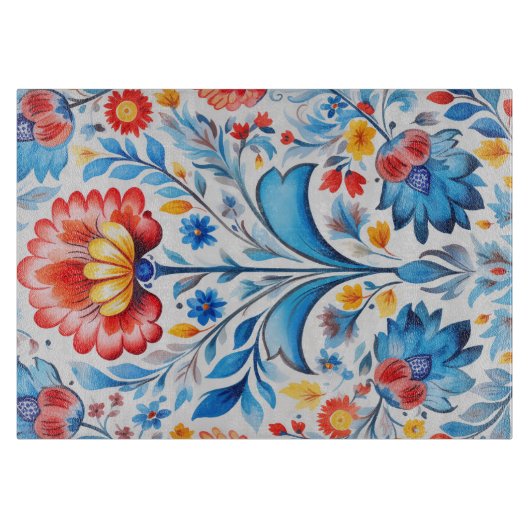 Ukrainian folk art.  snijplank (Voorkant)