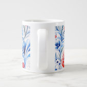 Ukrainian folk art X-Large Mug Grote Koffiekop (Achterkant)