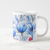 Ukrainian folk art X-Large Mug Grote Koffiekop (Rechts)