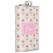 Ukrainian Folk Cross Stitch Floral Pattern Heupfles (Rechts)