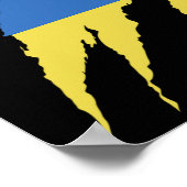 Ukrainian Quote Ukraine Flag Ukraine Shirt Poster (Hoek)