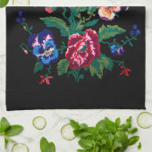 Ukrainian traditional vushuvanka folk art pattern theedoek (Gevouwen)