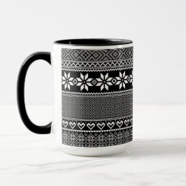 Ukrainian traditional vushuvanka folk pattern  mok