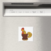 Ukrainischer Keramikhahn  Magneet (Insitu (Vaatwasser))