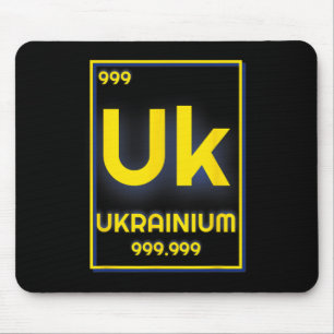 Ukrainium Element Chemie Slim Oekraine Patriotisme Muismat