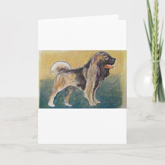 Ukranian Day Dog Wenskaart Kaart (Voorkant)