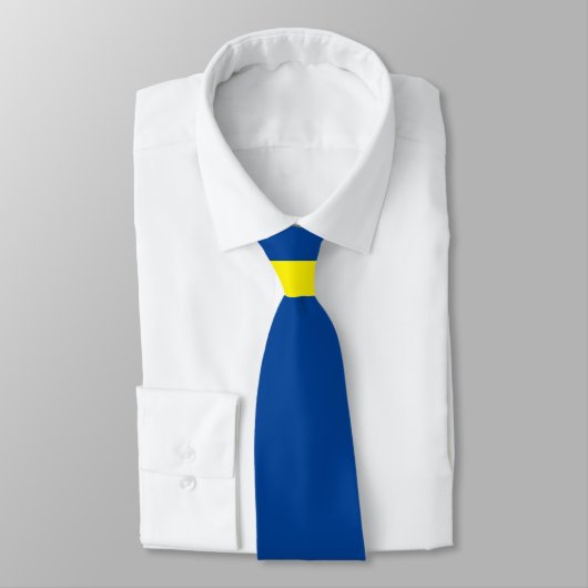 Ukranian Flag Neck Tie Stropdas (Gebonden)
