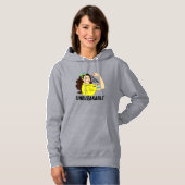UKRANIAN GIRL SUPPORT FOR OEKRAINE HOODIE (Voorkant volledig)