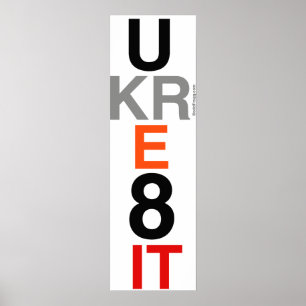 UKRE8IT (U Creëer IT) Poster Art