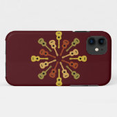 Ukulele aangepaste iPhone case-mate Case (Achterkant (horizontaal))