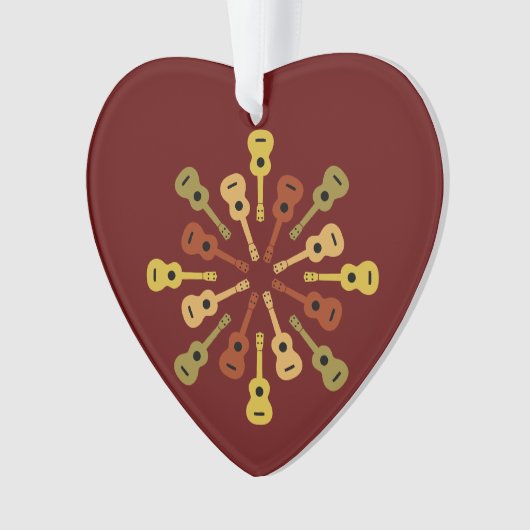 Ukulele aangepaste versiering ornament (voorkant)