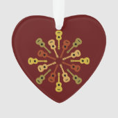 Ukulele aangepaste versiering ornament (voorkant)