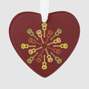 Ukulele aangepaste versiering ornament