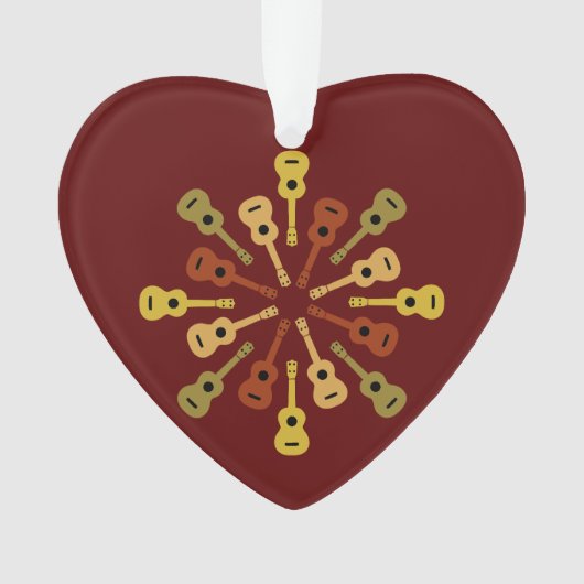 Ukulele aangepaste versiering ornament (voorkant)