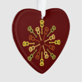 Ukulele aangepaste versiering ornament (voorkant)