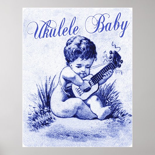 Ukulele Baby Poster (Voorkant)
