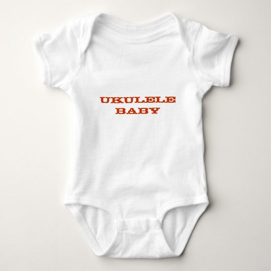 Ukulele Baby Romper (Voorkant)