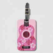 Ukulele Bagagelabel (Voorkant (verticaal))