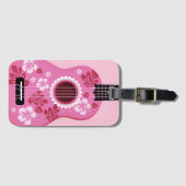 Ukulele Bagagelabel (Voorkant (horizontaal))