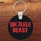 Ukulele Beast Sleutelhanger (Voorkant)