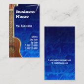 ukulele.blue ~ visitekaartje (Voorkant / Achterkant)