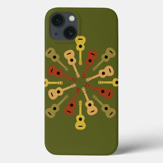 UKULELE CaseSavvy-hoesjes Case-Mate iPhone Case (Achterkant)