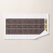 Ukulele Chord Chart Ukulele Illustratie Fretboard Handdoek (Handdoek)