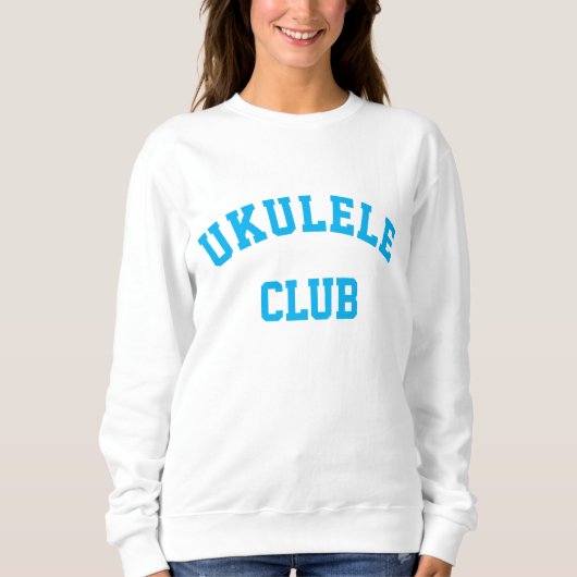 Ukulele Club Sweatshirt (Voorkant)