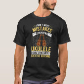 Ukulele creatieve beslissingen zoals de Ukulelist T-shirt (Voorkant)