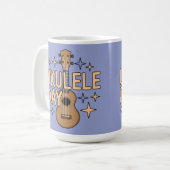 Ukulele-dagmok Koffiemok (Voorkant links)