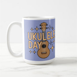 Ukulele Day Mug Koffiemok