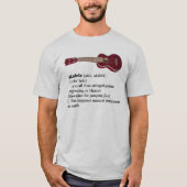 Ukulele defined t-shirt (Voorkant)