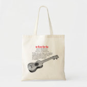 Ukulele Definition Canvas tas (Voorkant)
