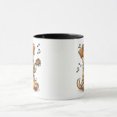 Ukulele Dog Mok - Muzikaal en Schattig cadeau (Midden)