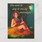Ukulele door Moonlight Briefkaart (Voorkant)