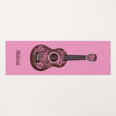 Ukulele douanenaam yoga mat (Achterkant (horizontaal))