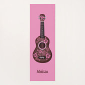 Ukulele douanenaam yoga mat (Achterkant)