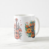 Ukulele Enthusiast Mug Koffiemok (Voorkant rechts)