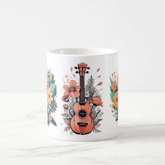 Ukulele Enthusiast Mug Koffiemok (Center)