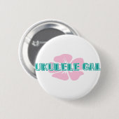 Ukulele Gal Ronde Button 5,7 Cm (Voorkant /achterkant)