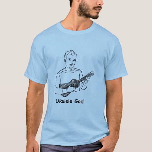 Ukulele God T-shirt (Voorkant)