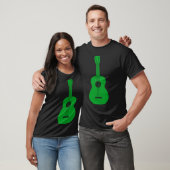 Ukulele - Gras Groen T-shirt (Unisex)