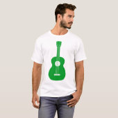 Ukulele - Gras Groen T-shirt (Voorkant volledig)